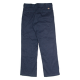 DICKIES 874 Flex Workwear Mens Twill Trousers Blue Classic Straight W32 L30