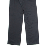 DICKIES Workwear Mens Twill Trousers Black Slim Straight W30 L32
