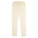7 FOR ALL MANKIND Womens Trousers Yellow Regular Skinny W31 L31