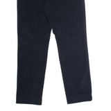 REISS Mens Flannel Trousers Blue Regular Straight W34 L30