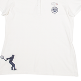 Roland Garros Paris Womens Polo Shirt White S