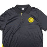 PUMA Borussia Dortmund Football Team Mens Polo Shirt Black L