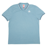 KAPPA Mens Polo Shirt Red 2XL