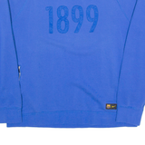 NIKE Barcelona FC Womens Sweatshirt Blue Crew Neck L