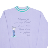 CRAFT Golf Womens Sweatshirt Purple Crew Neck M