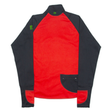 ADIDAS EQUIPMENT Mens Sweatshirt Red 1/4 Zip 90s M