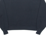NIKE Pinwheel Cropped Womens Sweatshirt Black Crew Neck XS