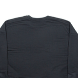 NIKE Lightweight Womens Sweatshirt Black Crew Neck L