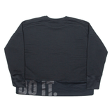NIKE Lightweight Womens Sweatshirt Black Crew Neck L