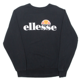 ELLESSE Mens Sweatshirt Black Crew Neck M
