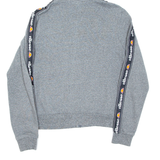ELLESSE Womens Grey Hoodie Full Zip UK 12
