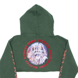 BAE Cropped Womens Green Hoodie M