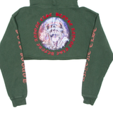 BAE Cropped Womens Green Hoodie M