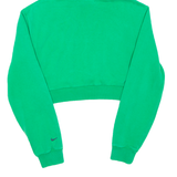 NIKE Cropped Womens Green Hoodie M