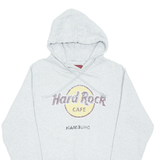 HARD ROCK CAFE Hamburg Mens Grey Hoodie M
