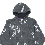 URBAN STRENGTH Mens Grey Hoodie Full Zip M