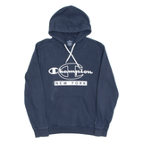 CHAMPION Mens Blue Hoodie XS