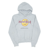 HARD ROCK CAFE Copenhagen Mens Grey Hoodie XS
