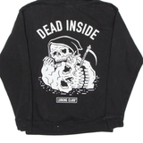DEAD INSIDE Lurking Class Mens Black Hoodie XS