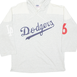 ROCKY Dodgers Mens Grey Hoodie M
