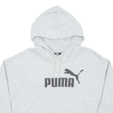 PUMA Cropped Womens Grey Hoodie M