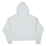 PUMA Cropped Womens Grey Hoodie M