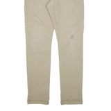 DICKIES Workwear Mens Trousers Beige Slim Skinny W32 L28