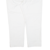 TOMMY HILFIGER Womens Trousers White Regular Straight W36 L24