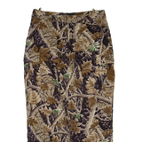 PRESTIGE Woodland Camo Cargo Mens Trousers Green Regular Straight W34 L29