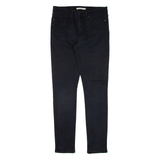 LEVI'S 311 Womens Trousers Black Slim Skinny W29 L32