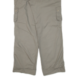 COLUMBIA Cargo Womens Trousers Green Loose Straight W34 L32