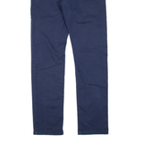 DICKIES Workwear Mens Trousers Blue Slim Tapered W31 L32
