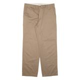 DOCKERS Mens Trousers Beige Regular Straight W32 L28