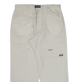 TOM TAILOR Mens Trousers Grey Loose Straight W36 L27