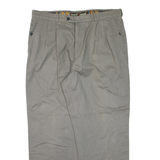 Mens Trousers Grey Relaxed Straight W36 L28