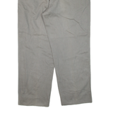 Mens Trousers Grey Relaxed Straight W36 L28