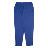 LUCIA Womens Trousers Blue Relaxed Tapered Wool W30 L30