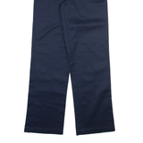 DICKIES Workwear Mens Trousers Blue Regular Straight W28 L32