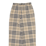 ALBERTO FABIANI Womens Trousers Beige Regular Straight Wool W24 L27