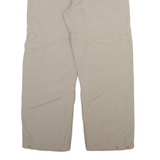 ROYAL ROBBINS Detachable Legs Mens Trousers Beige Relaxed Straight Nylon W29 L28