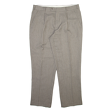 Mens Trousers Grey Relaxed Straight W36 L30