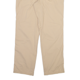 MASTERS Mens Trousers Cream Regular Straight W36 L32