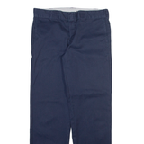 DICKIES Mens Trousers Blue Slim Straight W32 L32