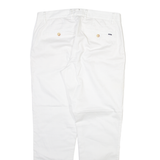 POLO RALPH LAUREN Womens Trousers White Regular Tapered W31 L27