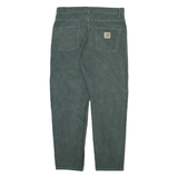 CARHARTT Mens Trousers Blue Regular Tapered W31 L28