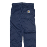 CARHARTT Mens Trousers Blue Regular Straight W28 L32