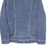 LEVI'S Womens Sherpa Lined Denim Jacket Blue S