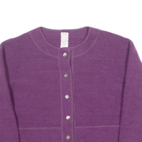 SUGAR Womens Jacket Purple Wool 90s M