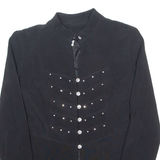 YESSICA Rhinestones Womens Blazer Jacket Black S