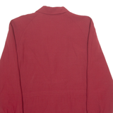 HEXAGON Womens Blazer Jacket Red Wool 90s M